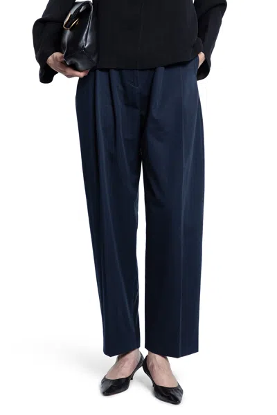 Studio Nicholson Woman Blue Trousers