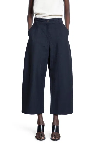 Studio Nicholson Woman Blue Trousers