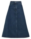 Studio Nicholson Baringo Denim Midi Skirt In Blue