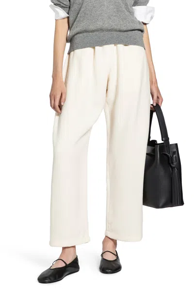 Studio Nicholson Woman Off-white Trousers