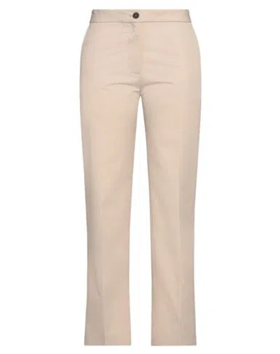 Studio Nicholson Woman Pants Beige Size 1 Cotton, Polyester In Neutral