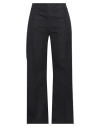 Studio Nicholson Woman Pants Black Size 3 Polyester, Polyamide In Black