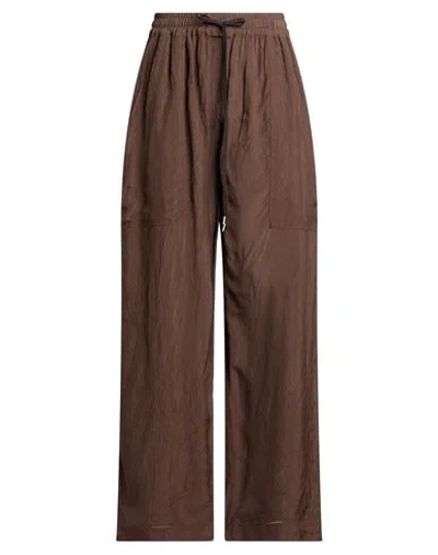 Studio Nicholson Woman Pants Brown Size 0 Viscose