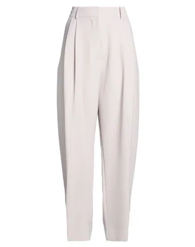 Studio Nicholson Woman Pants Light Grey Size 8 Polyamide, Virgin Wool In Gray