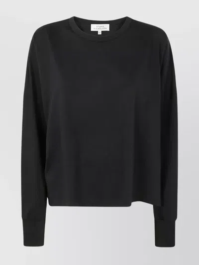 STUDIO NICHOLSON WOMEN'S CREW NECK LONG SLEEVE T-SHIRT