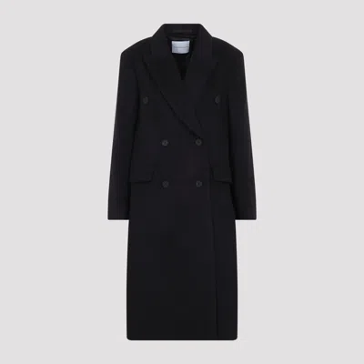 STUDIO NICHOLSON STUDIO NICHOLSON WOMEN'S OVERSIZED DOUBLE-BREASTED WOOL-BLEND JACKET