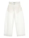 Studio Nicholson Round Leg Cotton Trousers