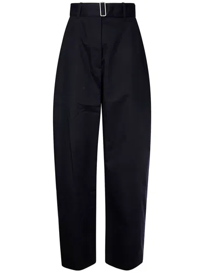 Studio Nicholson Women's Trousers Blue In Black