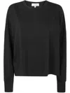 Studio Nicholson Womens Long Sleeve T-shirt Clothing In Black