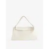 Studio Nicholson Womens Parchment Shiboru Suede Shoulder Bag In Sand