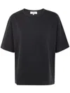 Studio Nicholson Rond Lyocell T-shirt In Black