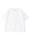 Studio Nicholson Womens Short Sleeve T-shirt In White
