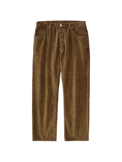 Studio Nicholson Woodstock Five-pocket Corduroy Trousers In Brown