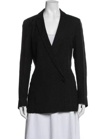 Pre-owned Studio Nicholson Wool Blazer In Blue