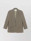 Studio Nicholson Wool Single-breasted Blazer Jacket