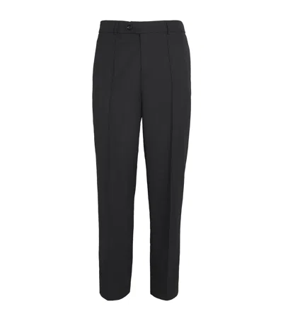 Studio Nicholson Wool-blend Ester Trousers In Black