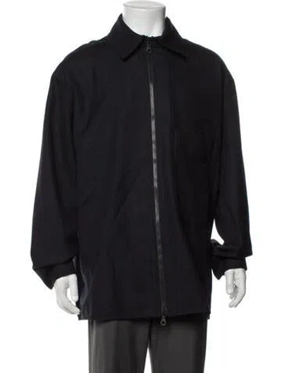 Pre-owned Studio Nicholson Wool In Blue