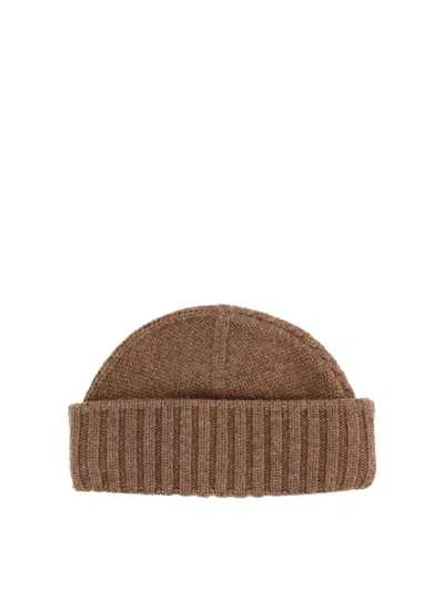Studio Nicholson Wool Cap In Brown