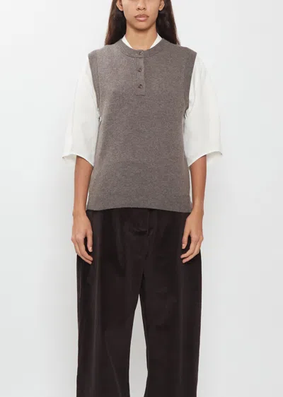 Studio Nicholson Wool Cashmere Vest In Multi