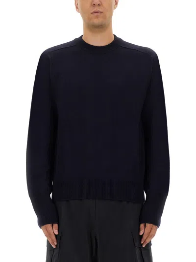 Studio Nicholson Wool Jersey. In Blue