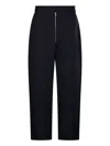 Studio Nicholson Wool-linen Trousers In Blue