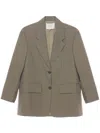 Studio Nicholson Wool Single-breasted Blazer Jacket