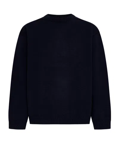 Studio Nicholson Wool Sweater In Black