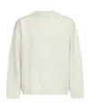 Studio Nicholson Hemyl Lambswool Sweater In White
