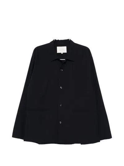 Studio Nicholson Worker Shirt Jacket In Black