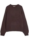 Studio Nicholson Wynn Knit Jumper In Brown