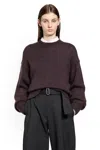 Studio Nicholson Wynn Crew-neck Knitwear In Brown