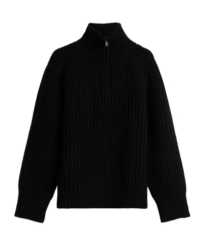 Studio Nicholson X Aaron Levine Bristol Knit Sweater In Black