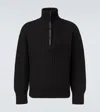 Studio Nicholson X Aaron Levine Bristol Virgin Wool Sweater In Black