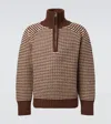 Studio Nicholson X Aaron Levine Bristol Virgin Wool Sweater In Brown
