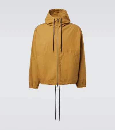 Studio Nicholson X Aaron Levine Cotton-blend Jacket In Brown