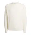 Studio Nicholson X Aaron Levine Merino-cashmere Portland Sweater In White