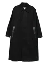 Studio Nicholson X Macintosh Panelled Coat In Black
