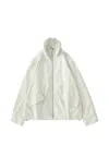 Studio Nicholson 'zip Thru' Jacket In White