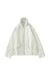 Studio Nicholson "zip Thru" Jacket In White