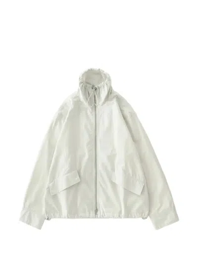Studio Nicholson "zip Thru" Jacket In White