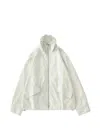 Studio Nicholson "zip Thru" Jacket In White