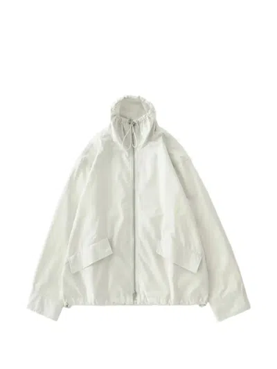 Studio Nicholson "zip Thru" Jacket In White
