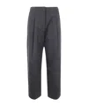 Studio Nicholson Deep Pleat Volume Ankle Crop Clothing In Black