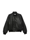 Studio Nicholson 집업 봄버 재킷 In Black