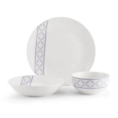 Studio Nova Preslie 18-piece Porcelain Dinnerware Set, Service For 6