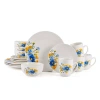 Studio Nova Rhea 16-piece Porcelain Dinnerware Set, Service For 4
