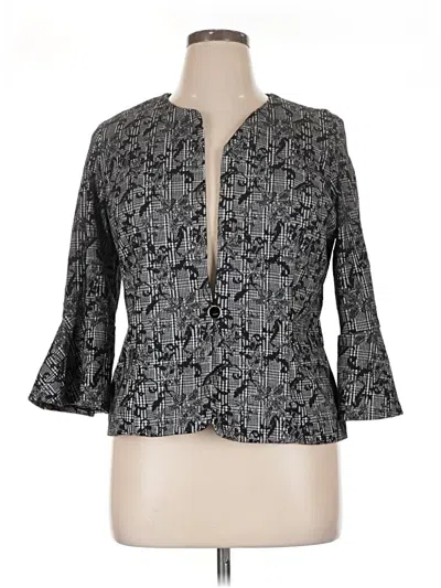 Pre-owned Studio One Blazer Jacket In Gray