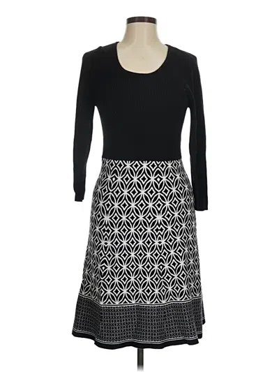 Pre-owned Studio One Casual Dress In Black