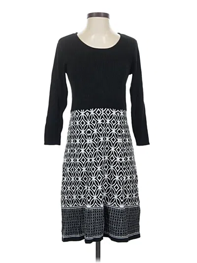 Pre-owned Studio One Casual Dress In Black