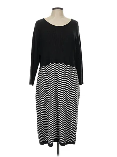 Pre-owned Studio One Casual Dress In Black